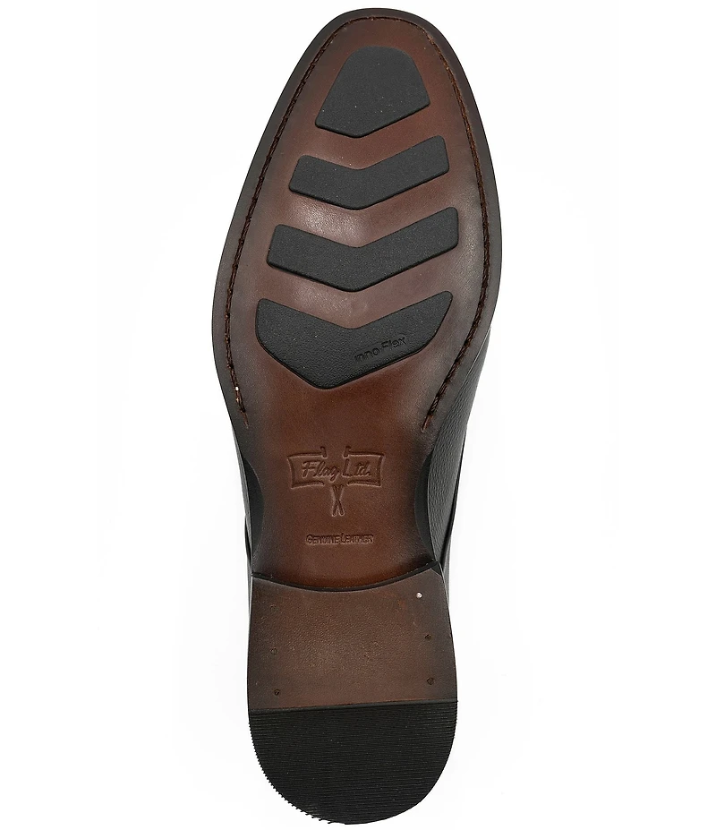 Flag LTD. Men's Nathan Leather Combination Cap Toe Dress Oxfords