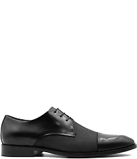 Flag LTD. Men's Nathan Leather Linen Cap Toe Dress Oxfords
