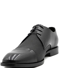 Flag LTD. Men's Nathan Leather Linen Cap Toe Dress Oxfords