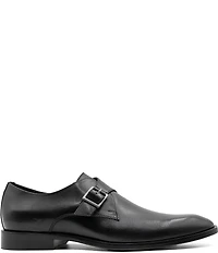 Flag LTD. Men's Nathan Monk Strap Leather Dress Oxfords