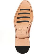 Flag LTD. Men's Noble Leather Brogue Detail Cap Toe Dress Shoes