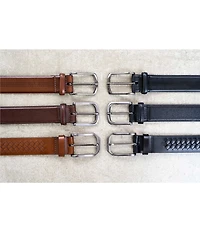 Flag LTD. Men's Noble Perforated Leather Belt
