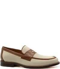 Flag LTD. Men's Rowen Colorblock Leather Penny Loafers