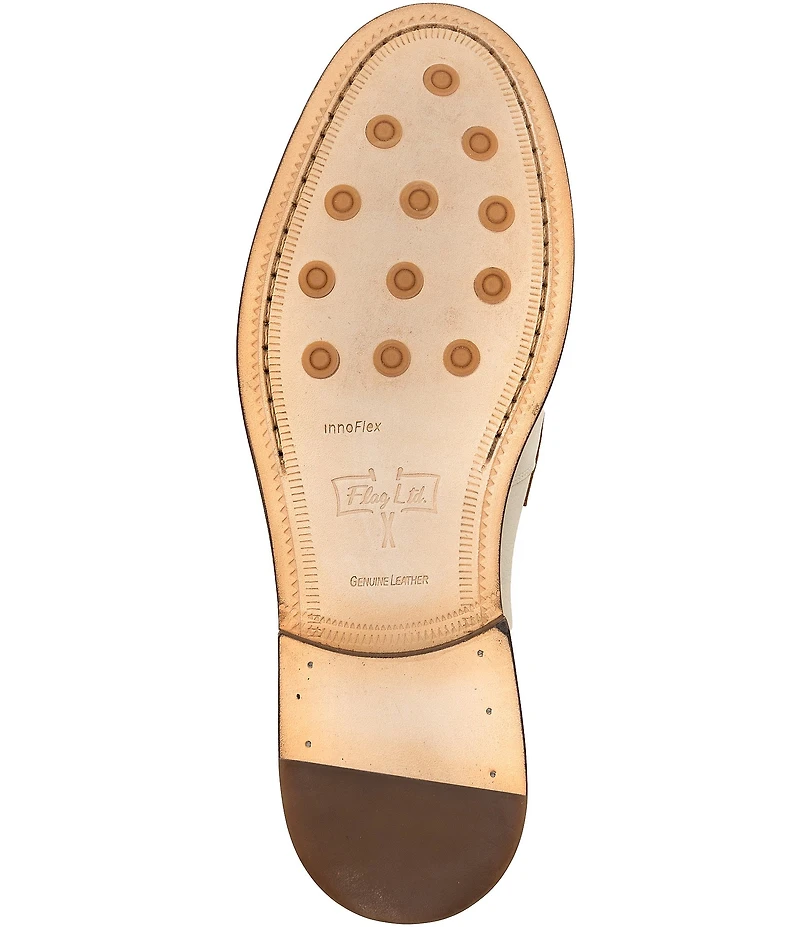Flag LTD. Men's Rowen Colorblock Leather Penny Loafers