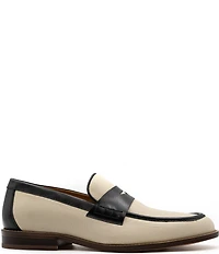 Flag LTD. Men's Rowen Colorblock Leather Penny Loafers