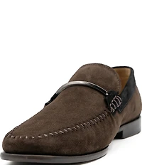Flag LTD. Men's Vincent Bit Suede Slip On Loafers