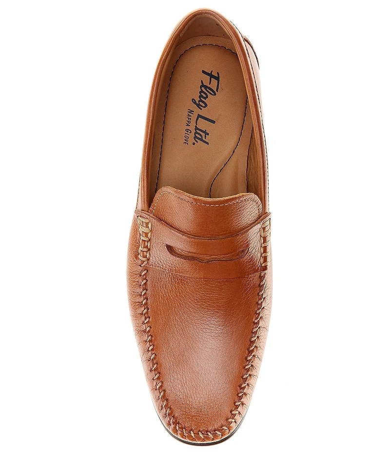 Flag LTD. Men's Vincent Leather Penny Loafers