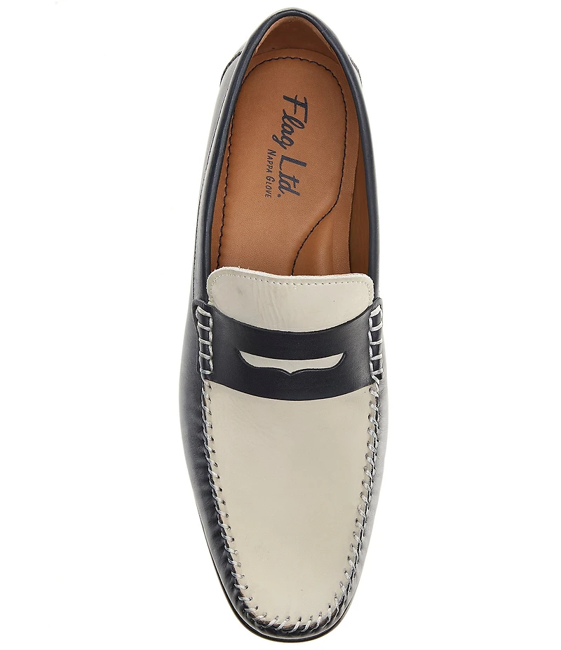 Flag LTD. Men's Vincent Colorblock Penny Loafers