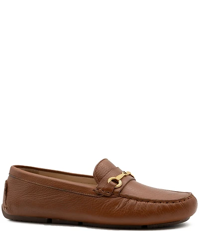 Flag LTD. Women's Morgan Leather Bit Buckle Loafers