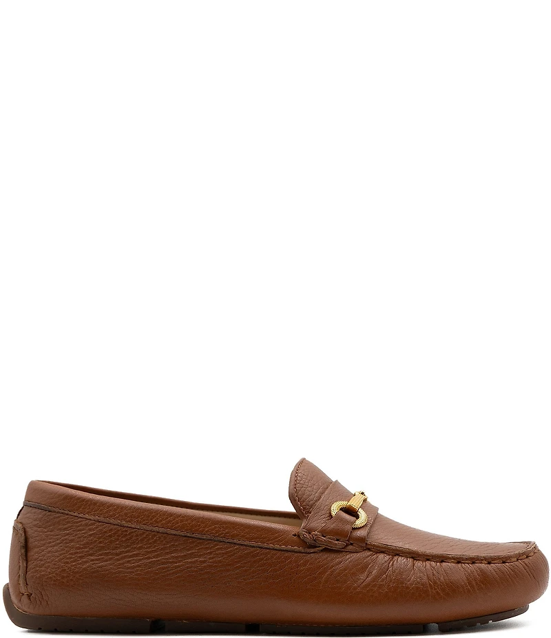 Flag LTD. Women's Morgan Leather Bit Buckle Loafers