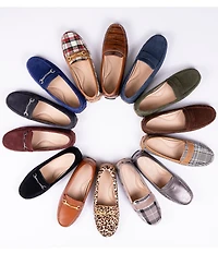 Flag LTD. Women's Morgan Leather Bit Buckle Loafers