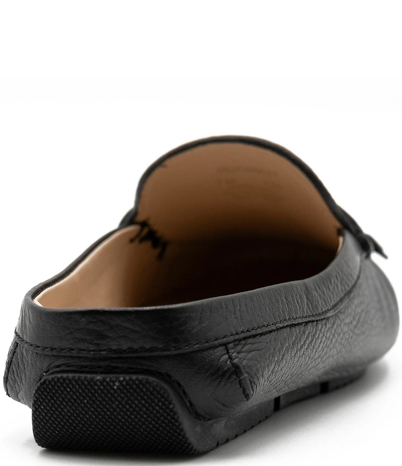 Flag LTD. Women's Morgan Leather Mule Fringe Loafers