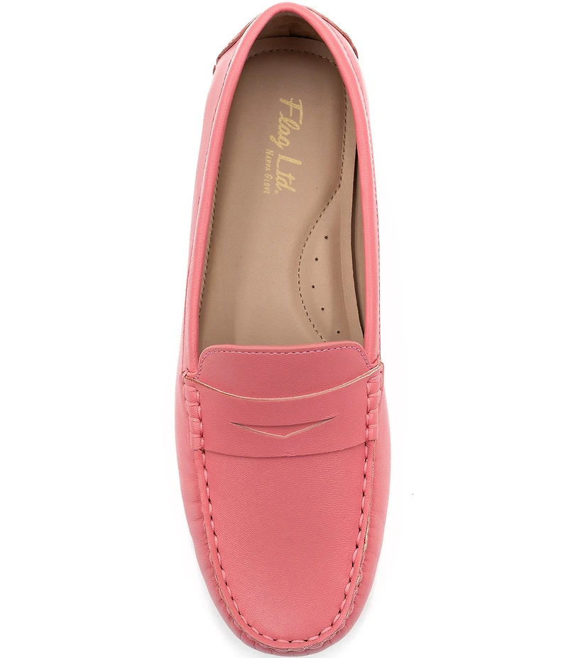 Flag LTD. Women's Morgan Leather Penny Loafers