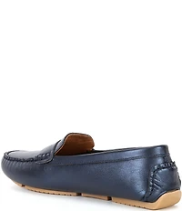 Flag LTD. Women's Morgan Pearl Leather Penny Loafers