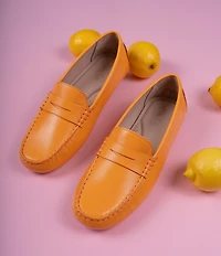 Flag LTD. Women's Morgan Leather Penny Loafers