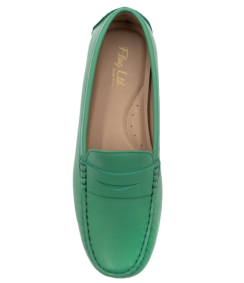 Flag LTD. Women's Morgan Leather Penny Loafers