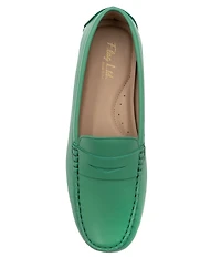 Flag LTD. Women's Morgan Leather Penny Loafers