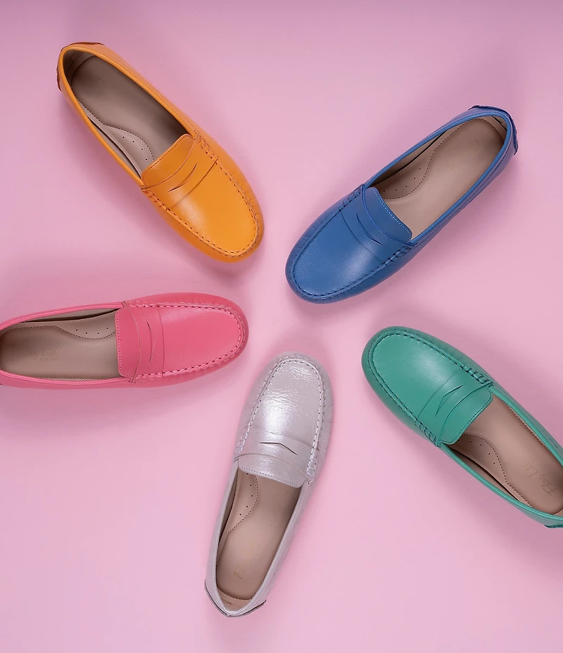 Flag LTD. Women's Morgan Leather Penny Loafers