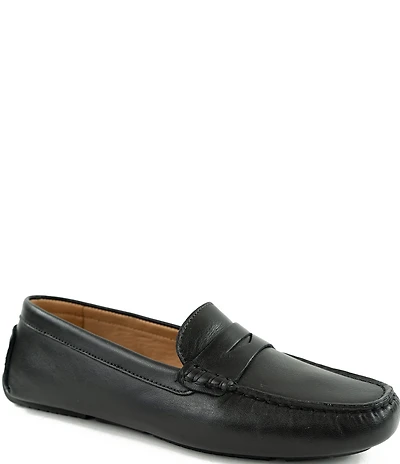Flag LTD. Women's Morgan Leather Penny Loafer Moccasins