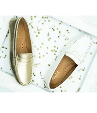 Flag LTD. Women's Morgan Leather Penny Loafers