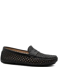 Flag LTD. Women's Morgan Leather Perforated Penny Loafers