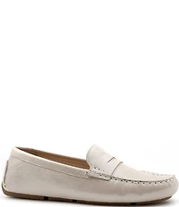 Flag LTD. Women's Morgan Leather Shimmer Penny Loafers