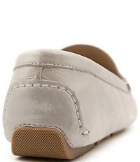 Flag LTD. Women's Morgan Leather Shimmer Penny Loafers