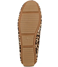 Flag LTD. Women's Morgan Leopard Haircalf Bit Buckle Loafers