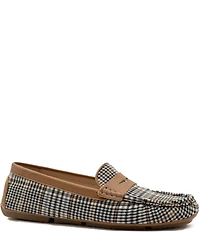 Flag LTD. Women's Morgan Houndstooth Penny Loafers