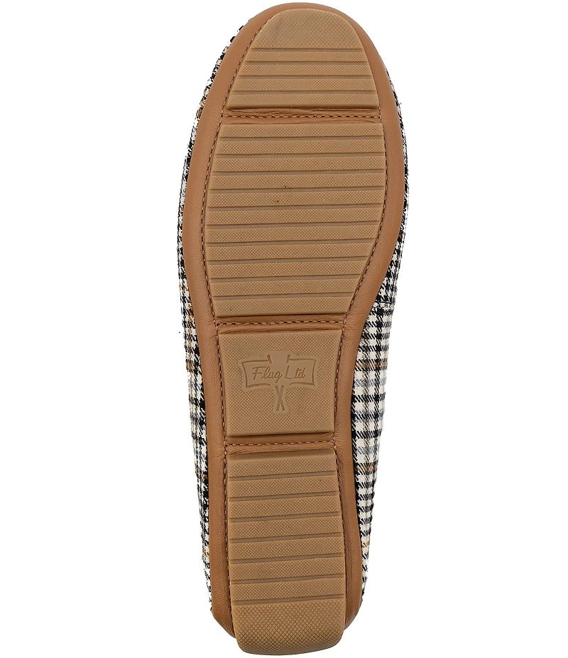 Flag LTD. Women's Morgan Houndstooth Penny Loafers