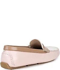 Flag LTD. Women's Morgan Multi Leather Penny Loafers