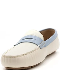 Flag LTD. Women's Morgan Multi Leather Penny Loafers