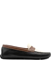 Flag LTD. Women's Morgan Multi Leather Penny Loafers