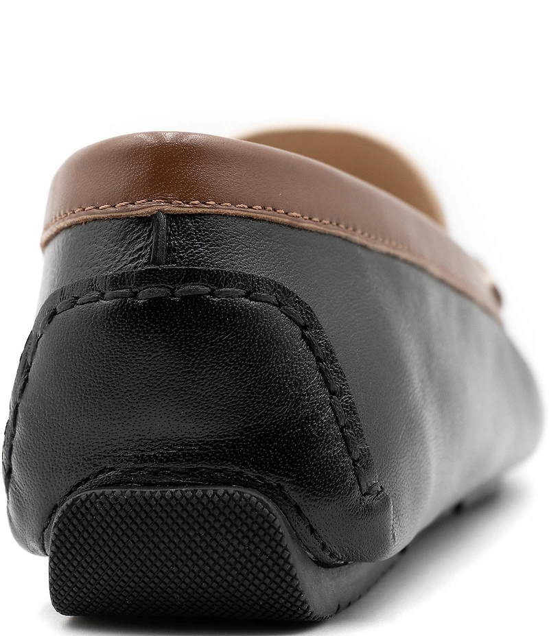 Flag LTD. Women's Morgan Multi Leather Penny Loafers