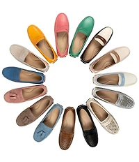 Flag LTD. Women's Morgan Multi Leather Penny Loafers