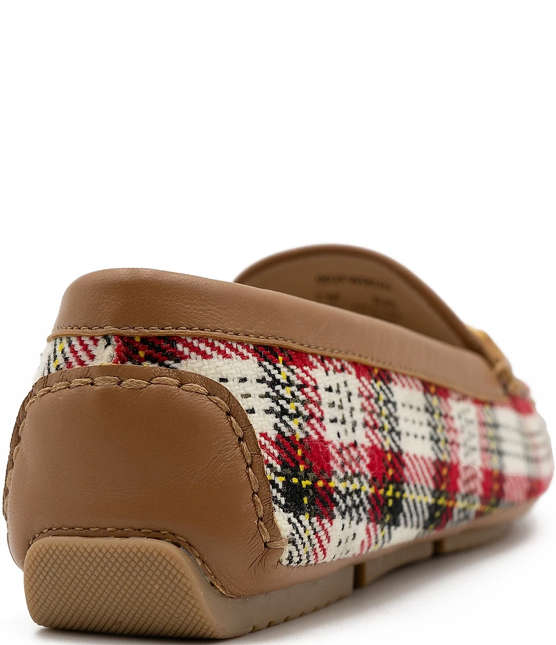 Flag LTD. Women's Morgan Plaid Bit Buckle Loafers