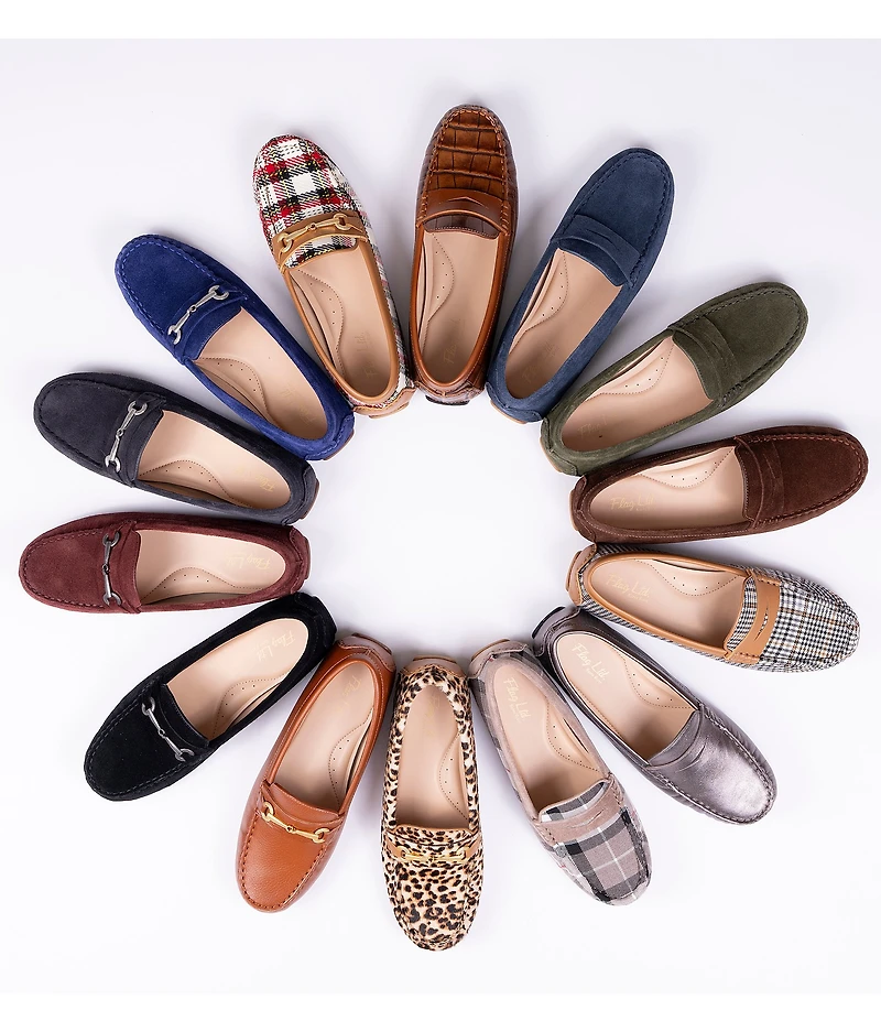 Flag LTD. Women's Morgan Plaid Bit Buckle Loafers