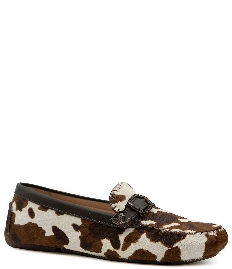Flag LTD. Women's Morgan Pony Calf Hair Penny Loafers