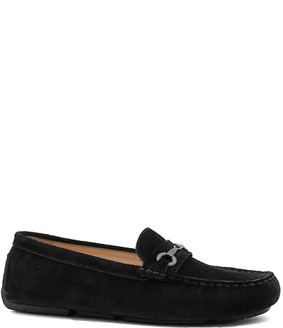 Flag LTD. Women's Morgan Suede Bit Buckle Loafers
