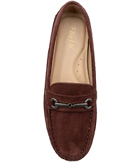 Flag LTD. Women's Morgan Suede Bit Buckle Loafers