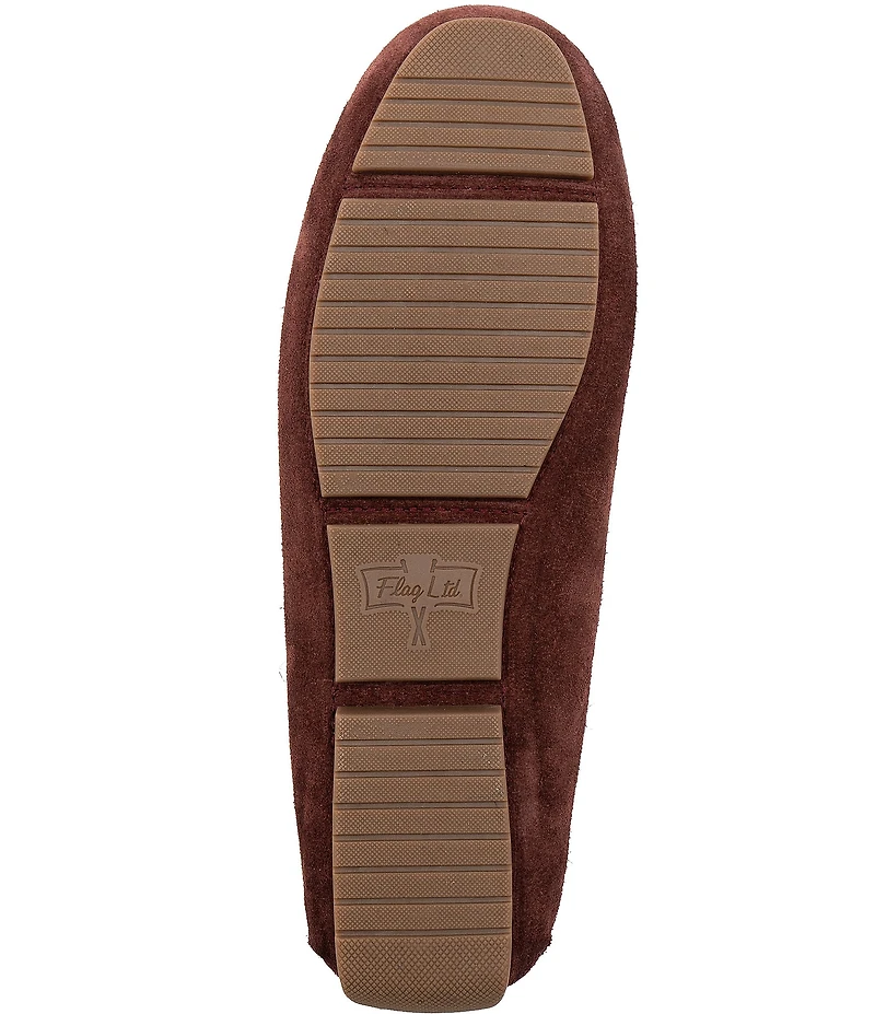 Flag LTD. Women's Morgan Suede Bit Buckle Loafers