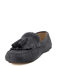 Flag LTD. Women's Morgan Suede Kiltie Tassel Loafers