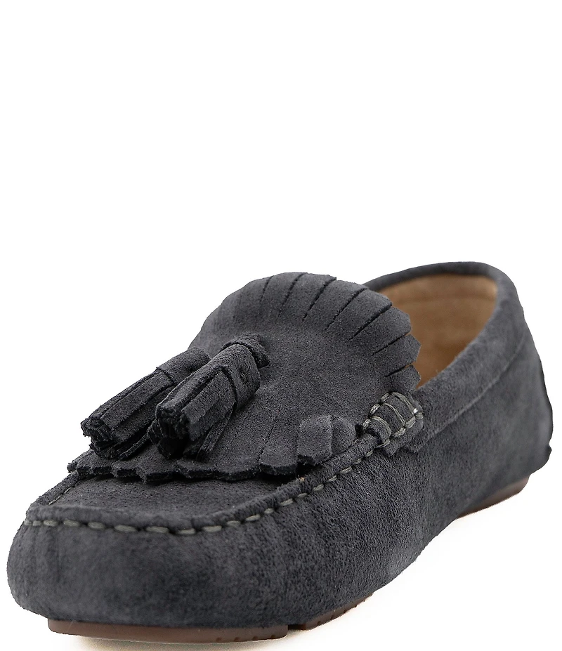 Flag LTD. Women's Morgan Suede Kiltie Tassel Loafers