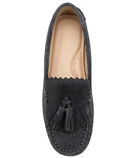 Flag LTD. Women's Morgan Suede Kiltie Tassel Loafers