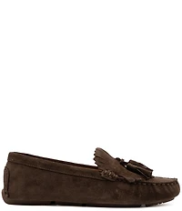 Flag LTD. Women's Morgan Suede Kiltie Tassel Loafers