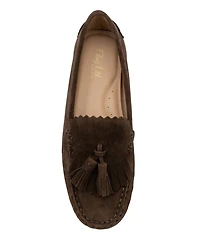 Flag LTD. Women's Morgan Suede Kiltie Tassel Loafers