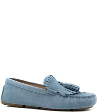 Flag LTD. Women's Morgan Suede Kiltie Tassel Loafers