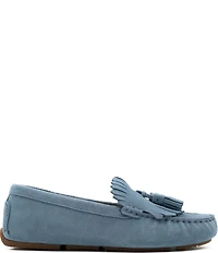 Flag LTD. Women's Morgan Suede Kiltie Tassel Loafers