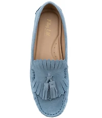 Flag LTD. Women's Morgan Suede Kiltie Tassel Loafers