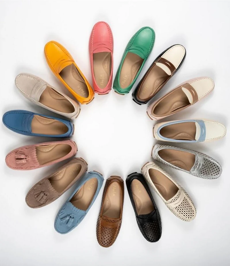 Flag LTD. Women's Morgan Suede Kiltie Tassel Loafers